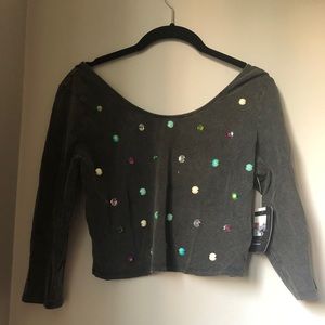 Urban Outfitters Gemstone Crop Top